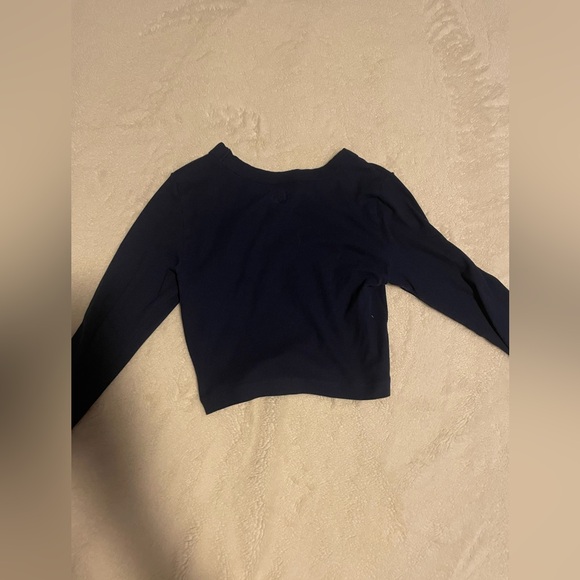 Navy blue PINK-Victoria’s Secret crop top - XS - Picture 2 of 3